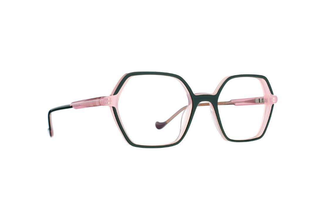 Caroline Abram MINI NAEVA -  VERT / ROSE CLAIR - 1092 ACÃTATE...